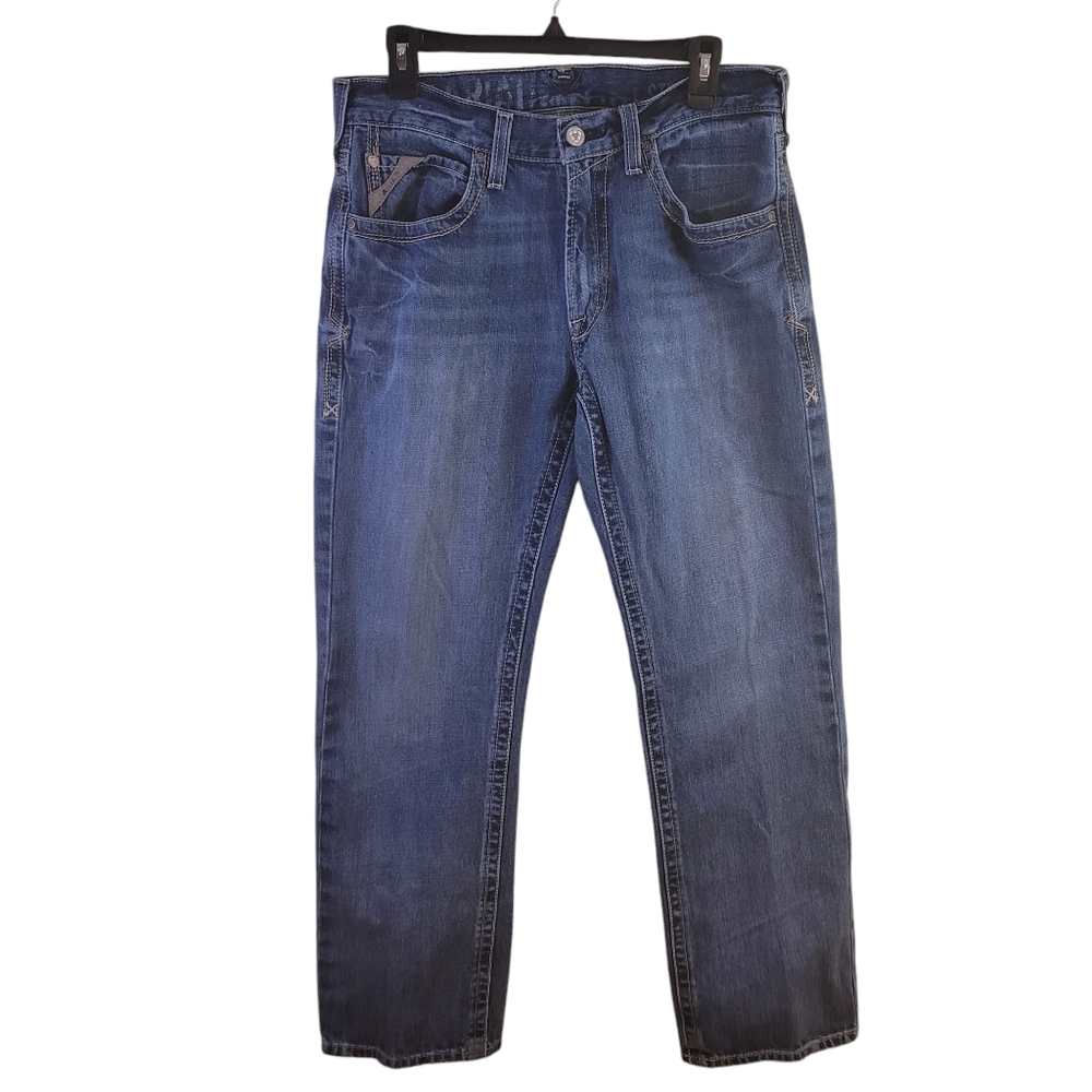 ARIAT slim straight leg mens jeans - 32 x 32.           F36